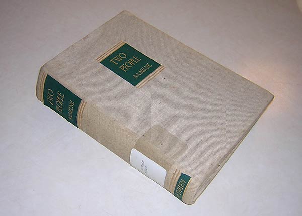 first edition of Two People, by A.A. Milne